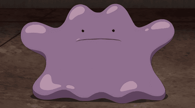 Ditto de Kublock como se ve en el anime